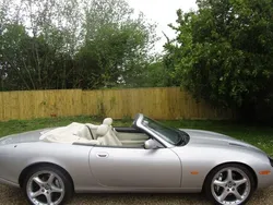 Silver Used 2004 Jaguar XKR Supercharged Cabriolet | £11,995