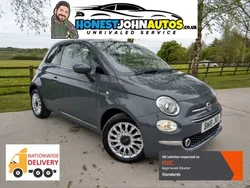 Grey Used 2018 Fiat 500 Lounge Hatchback | £6,850 (Fair price)