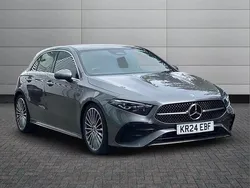 Grey Used 2024 Mercedes A180 AMG Line Premium Plus Hatchback | £26,550 (A bit pricey)