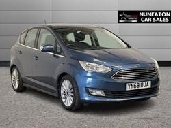 Blue Used 2018 Ford C-MAX Titanium MPV | £12,600 (A bit pricey)