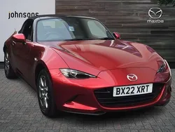 Red Used 2022 Mazda MX5 Inclusive Cabriolet | £18,995 (Fair price)