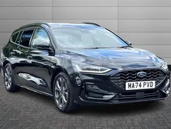 Black Used 2024 Ford Focus ST-Line Estate | £22,500 (Fair price)