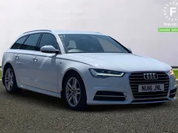 White Used 2016 Audi A6 Advanced Estate | £14,999 (A bit pricey)