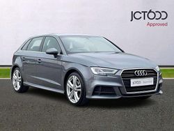 Grey Used 2018 Audi A3 S-Line Hatchback | £14,250 (Fair price)
