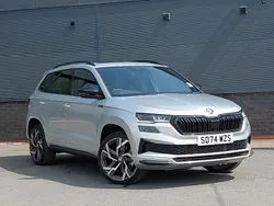 Silver Used 2024 Skoda Karoq SportLine SUV | £30,698 (Expensive)