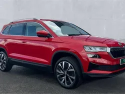 Red Used 2024 Skoda Karoq SE L SUV | £25,790 (Fair price)