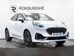 White Used 2021 Ford Puma ST-Line Hatchback | £12,750 (Fair price)