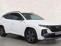 White Used 2022 Hyundai Tucson N Line SUV | £21,362 (A bit pricey)