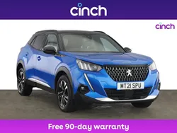 Blue Used 2021 Peugeot 2008 GTi SUV | £13,799 (Fair price)