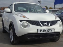 White Used 2014 Nissan Juke Visia SUV | £3,195 (Good price)