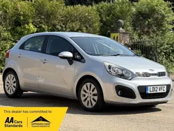 Silver Used 2012 Kia Rio 2 Hatchback | £4,890 (Fair price)