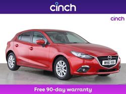 Red Used 2016 Mazda 3 Hatchback | £7,399 (Fair price)