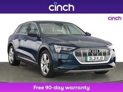 Blue Used 2021 Audi e-tron Comfort SUV | £16,199 (Fair price)