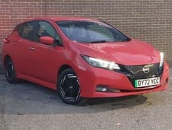 Red Used 2022 Nissan Leaf Acenta Hatchback | £10,498 (Fair price)