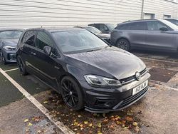 Black Used 2017 VW Golf VII R Hatchback | £16,995 (Fair price)