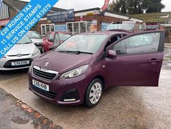Purple Used 2016 Peugeot 108 Active Hatchback | £4,999 (Fair price)
