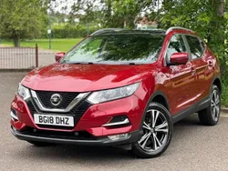 Red Used 2018 Nissan Qashqai N-Connecta SUV | £11,445 (Good price)