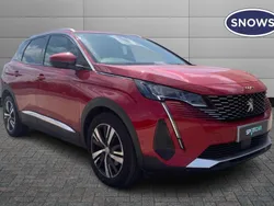 Red Used 2021 Peugeot 3008 Allure Premium | £15,484 (Fair price)