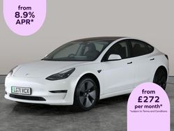 White Used 2021 Tesla Model 3 Long Range AWD Sedan | £18,146 (Fair price)