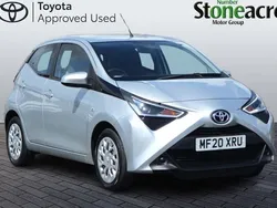 Silver Used 2020 Toyota Aygo X-play Hatchback | £9,500 (Fair price)