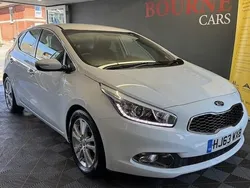 White Used 2013 Kia Ceed 3 Hatchback | £7,489 (Fair price)