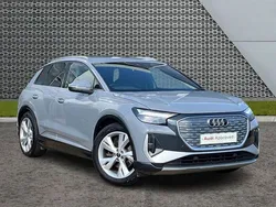 Grey Used 2021 Audi Q4 e-tron S-Line SUV | £21,499