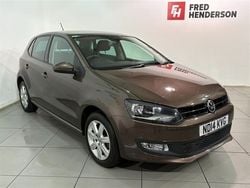 Brown Used 2014 VW Polo Edition Hatchback | £7,795 (Fair price)