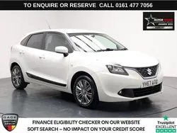 White Used 2017 Suzuki Baleno SZ-T Hatchback | £5,980 (Fair price)