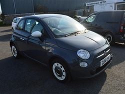 Grey Used 2014 Fiat 500 Lounge Hatchback | £4,695 (Good price)