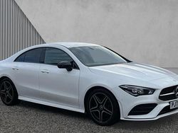 White Used 2022 Mercedes CLA180 Executive Sedan | £23,940 (Fair price)