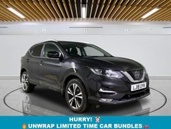 Black Used 2018 Nissan Qashqai N-Connecta SUV | £9,349 (Good price)