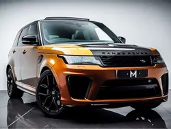 Orange Used 2019 Land Rover Range Rover Sport SVR SUV | £49,995 (Fair price)