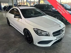 White Used 2018 Mercedes CLA220 AMG line Sedan | £18,495 (Fair price)