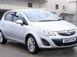 Silver Used 2012 Vauxhall Corsa Hatchback | £2,490 (Super price)