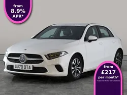 White Used 2020 Mercedes A180 SE Hatchback | £15,483 (Good price)