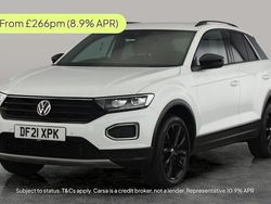 White Used 2021 VW T-Roc Black Edition SUV | £18,556 (Good price)