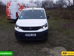 White Used 2019 Peugeot Partner S MPV | £10,799 (Expensive)