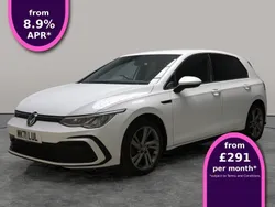 White Used 2021 VW Golf VIII R-line Hatchback | £20,150 (A bit pricey)