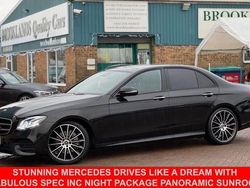 Black Used 2017 Mercedes E350 AMG line Sedan | £20,995 (Fair price)