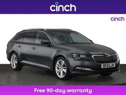 Grey Used 2021 Skoda Superb SE L Estate | £20,649 (Fair price)