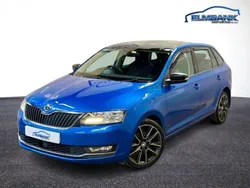 Blue Used 2017 Skoda Rapid Sport Hatchback | £7,895 (Fair price)