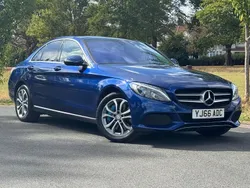 Blue Used 2017 Mercedes C350e Premium Sedan | £10,995 (Fair price)