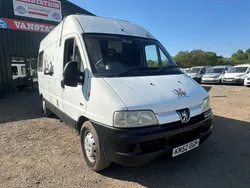 White Used 2002 Peugeot Boxer Van | £2,295
