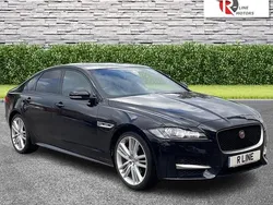 Black Used 2016 Jaguar XF R-Sport Sedan | £8,695 (Fair price)