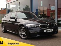 Black Used 2017 BMW 520 M Sport Sedan | £17,475 (Fair price)