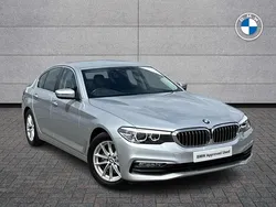Silver Used 2018 BMW 520 Sedan | £20,490 (Fair price)