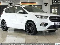 White Used 2019 Ford Kuga ST-Line X SUV | £15,640 (Fair price)
