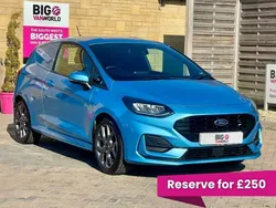 Blue Used 2022 Ford Fiesta Sport Hatchback | £13,994 (Fair price)