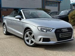 Silver Used 2017 Audi A3 Cabriolet Sport Cabriolet | £15,985 (Good price)