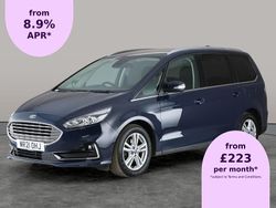 Blue Used 2021 Ford Galaxy Titanium MPV | £16,305 (Good price)